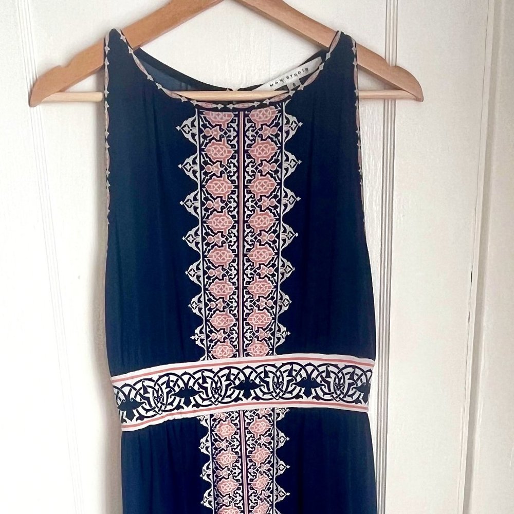 Printed Maxi Dress- Max Studio size small